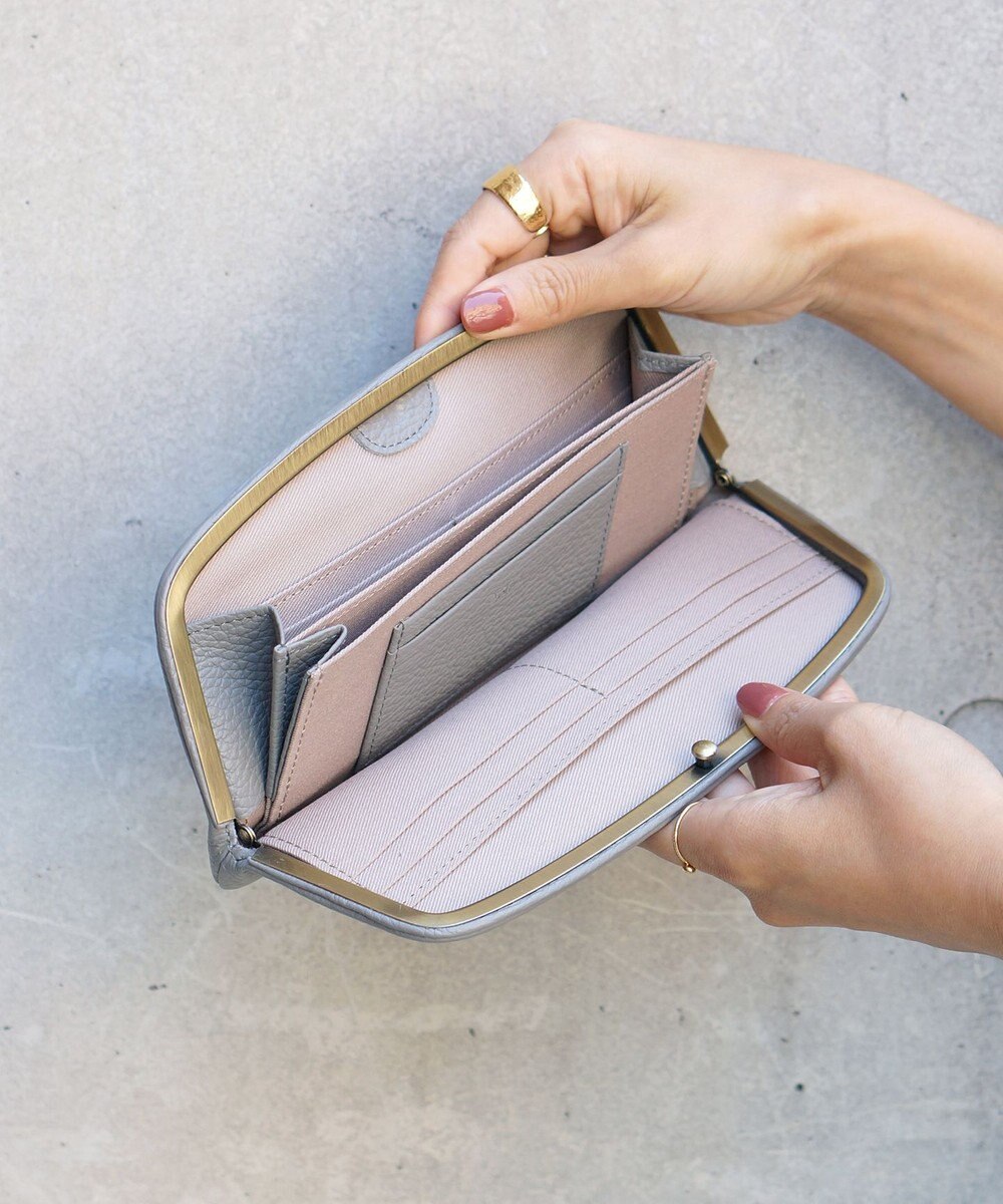 FOLNA RD ロング天溝がま口 財布 