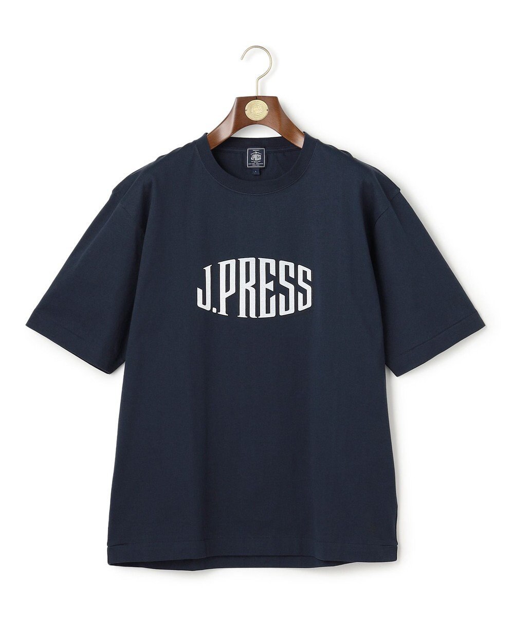 J.PRESS MEN 【J.PRESS ORIGINALS】【UNISEX】Cotton Jersey J.PRESS Logo T-Shirt 