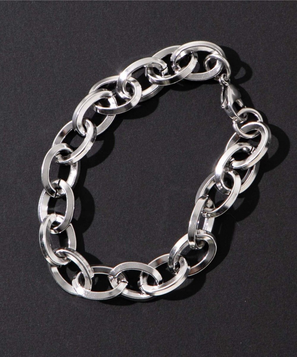 WEGO Mステンレスヘビーチェーンブレスレット 