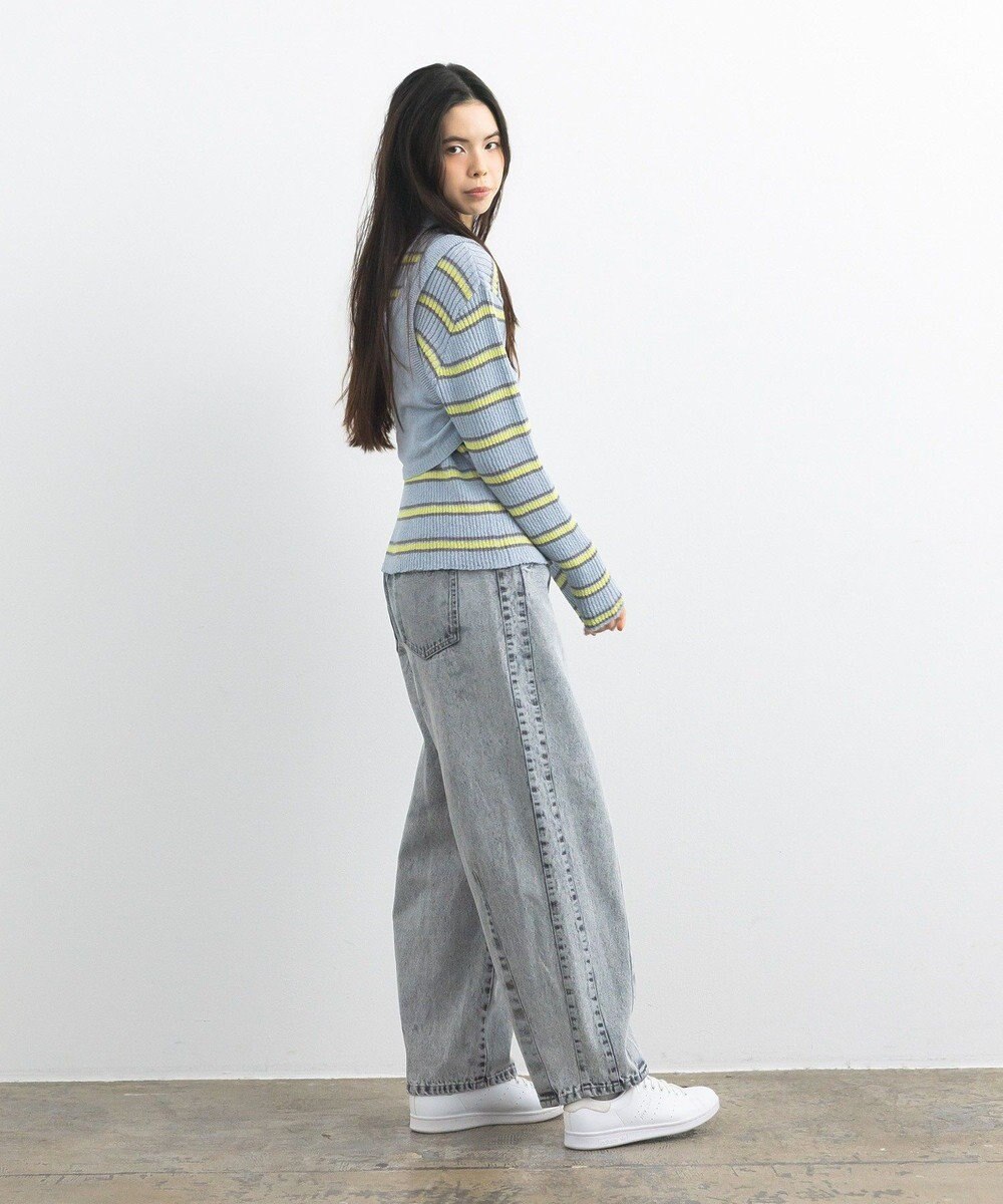 CRAFT STANDARD BOUTIQUE 2点セット/ベスト＋ハーフボタンリブニットトップ 