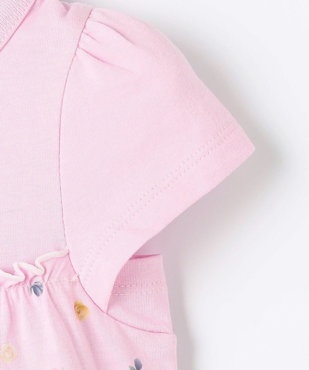 組曲 KIDS 【80-100㎝】ティアードフラワー チュニック 