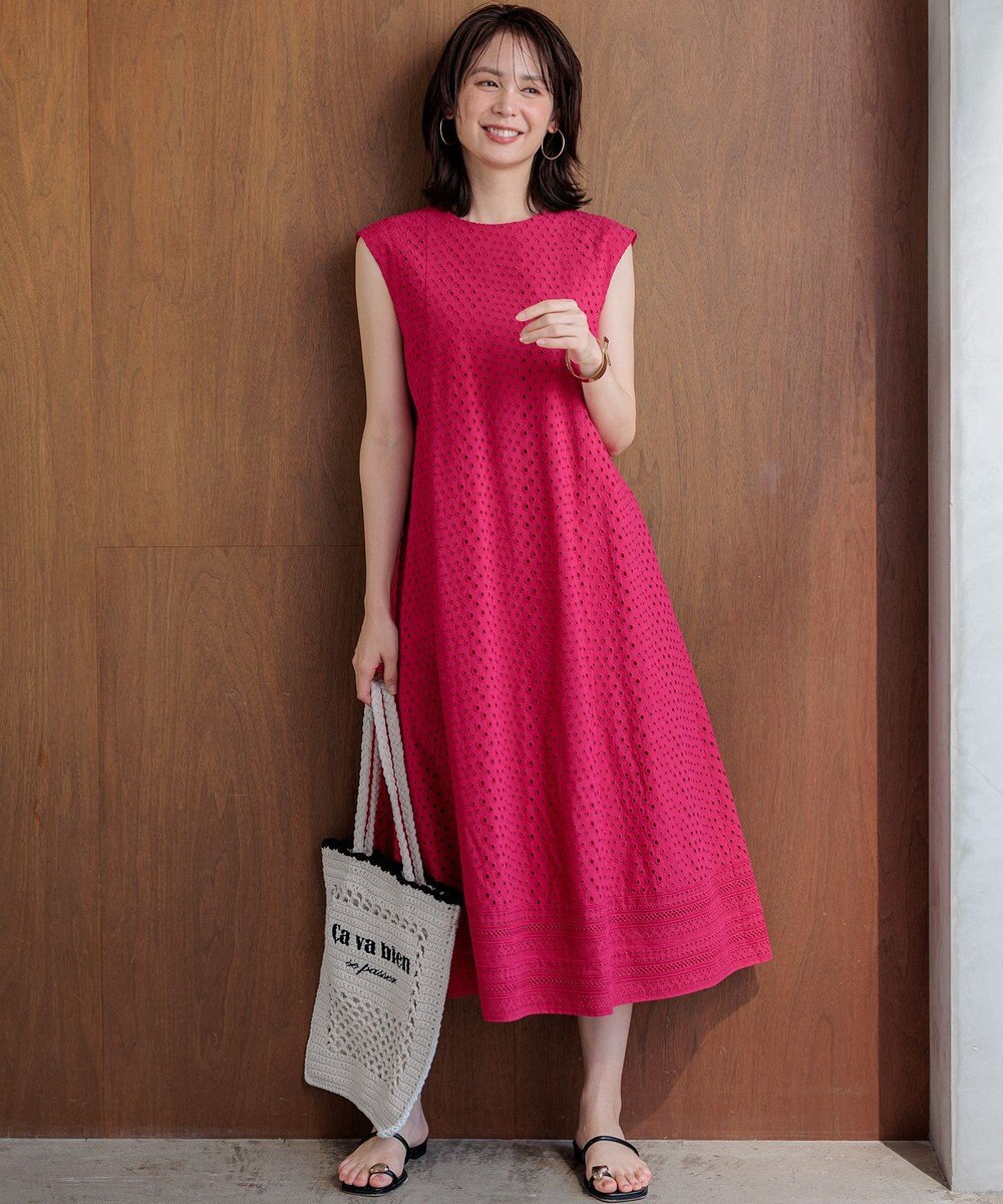 組曲 エンブロイダリーレース ワンピース 