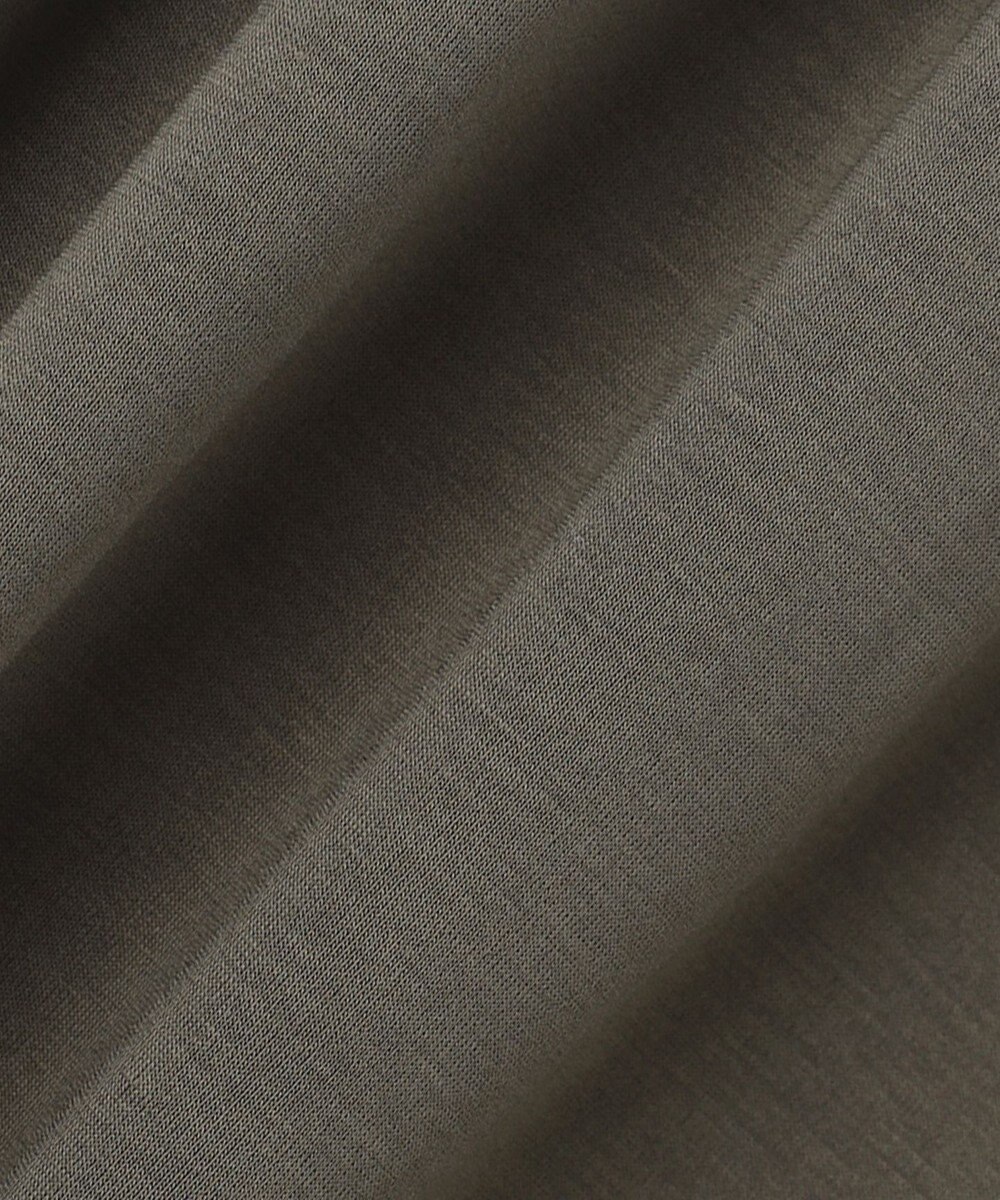 自由区 L 【洗える】ライトギャザーフレンチスリーブ ワンピース 