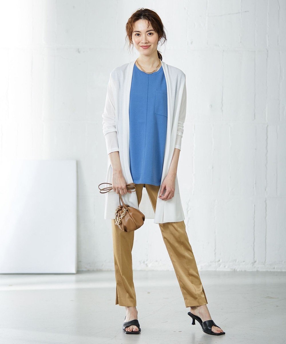 ICB 【洗える・WEB限定カラーあり】 PINION ロングカーディガン 