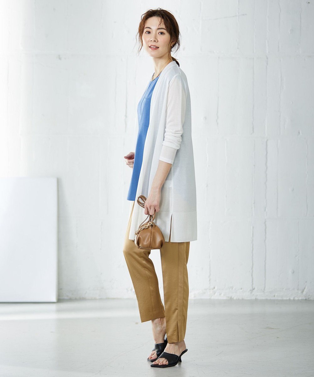 ICB 【洗える・WEB限定カラーあり】 PINION ロングカーディガン 