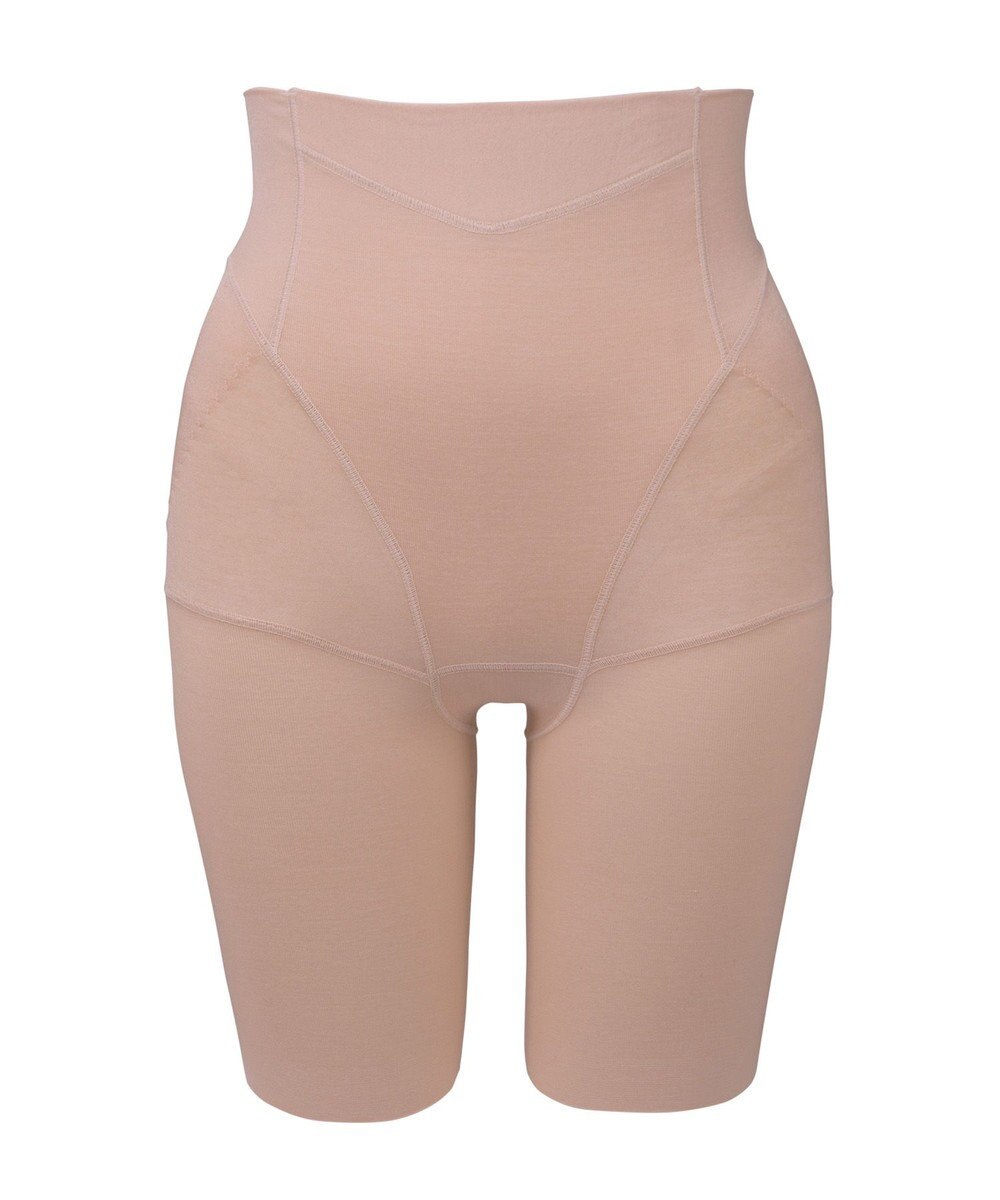 BRADELIS New York 【BRADELIS NewYork / 育尻STEP2・集めて寄せる】桃ソフトサポートガードル 1枚履き可能 補正 下着 
