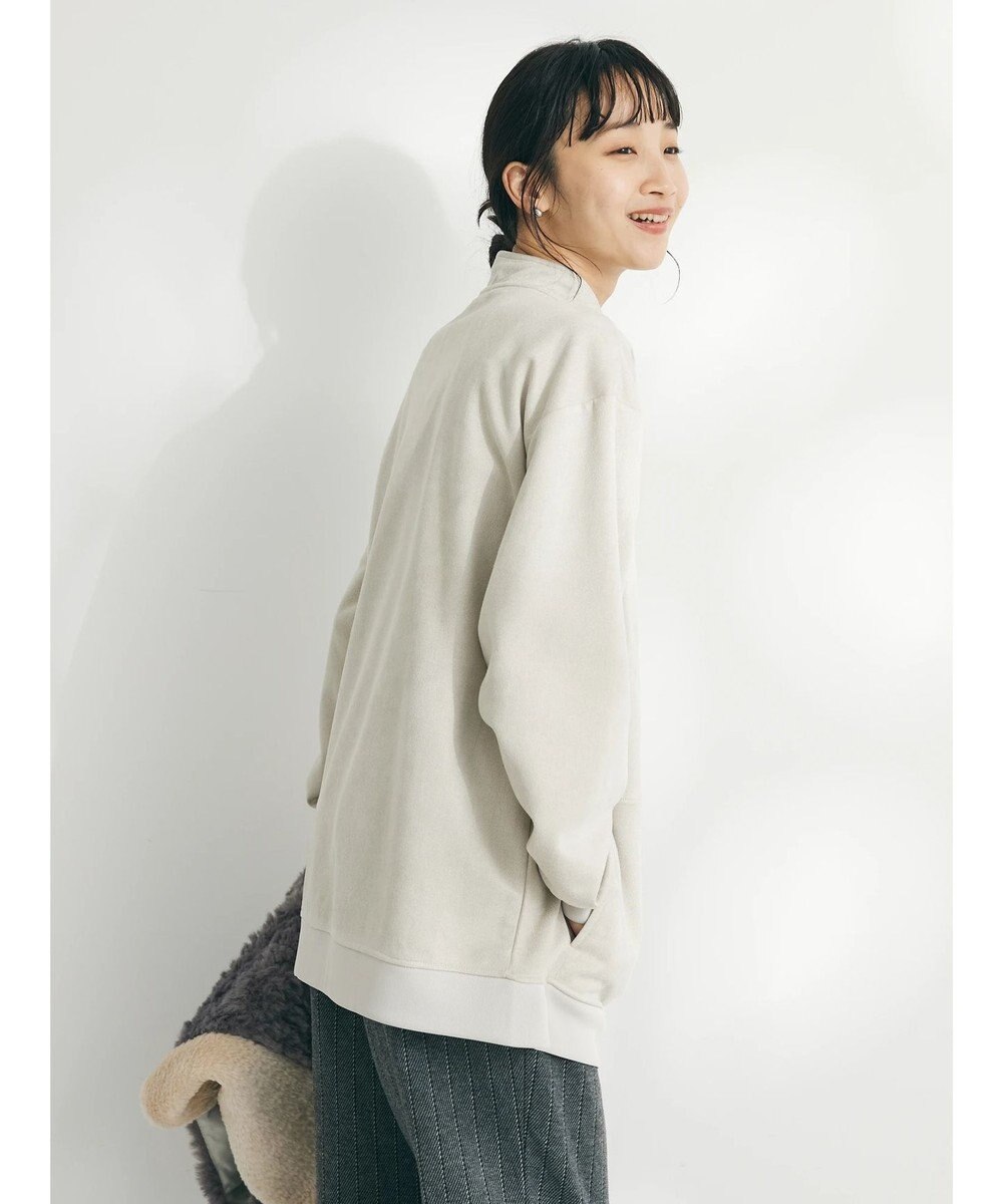 CRAFT STANDARD BOUTIQUE フェイクスエードスタンドプルオーバー 