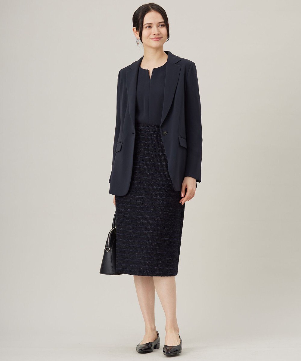 自由区 カラミツイード スカート 