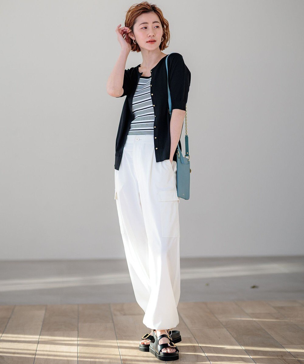 23区 S 【新色追加/Oggi6月号掲載】コットンリブ タンクトップ 