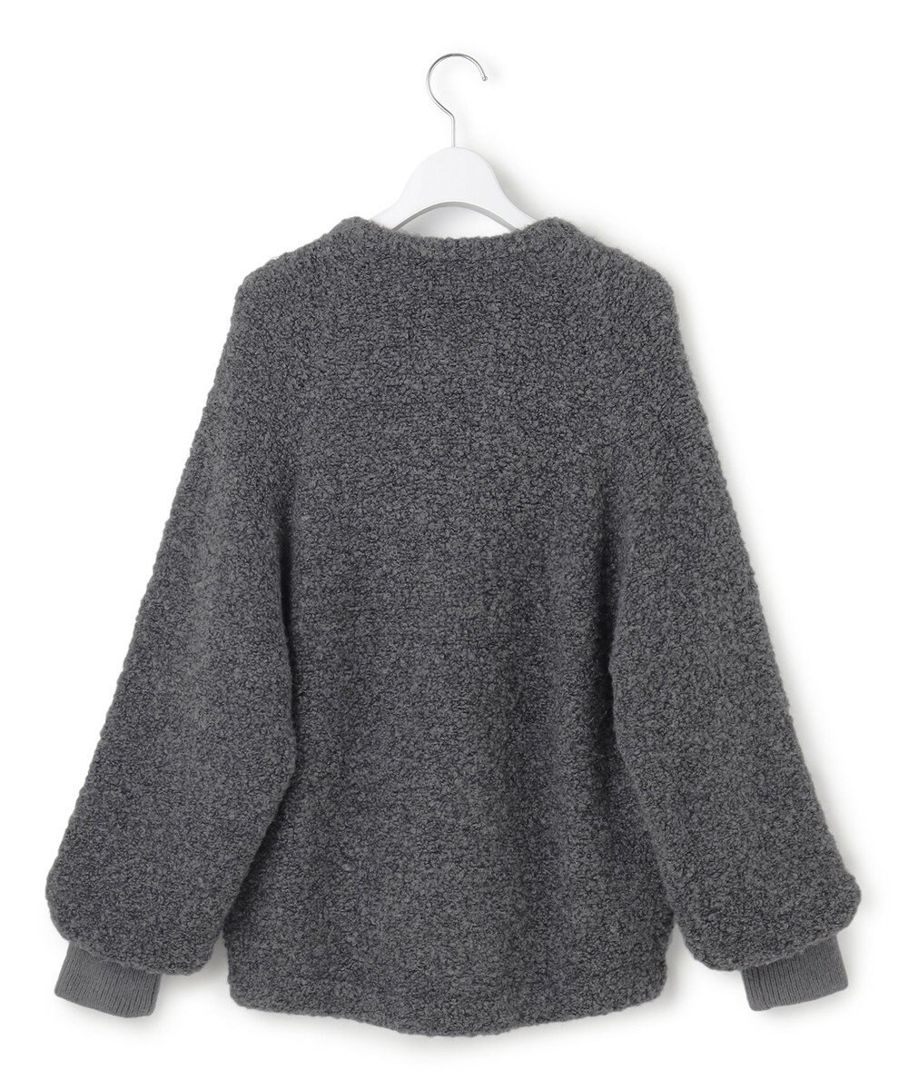 23区 【洗える】ブークレニット ブルゾン 