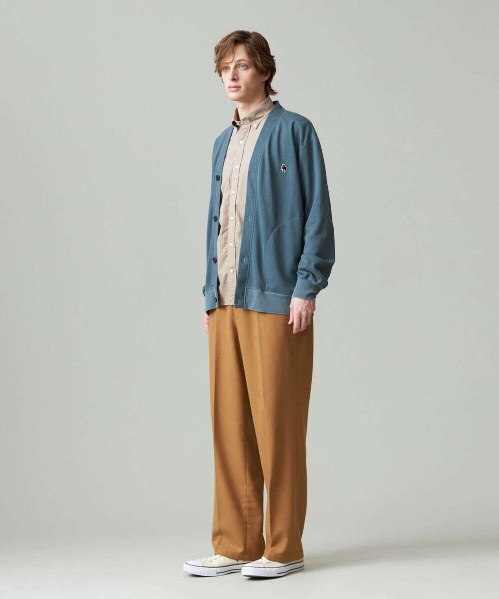 J.PRESS MEN 【WEB限定カラー有】バックブル スウェットカーディガン 