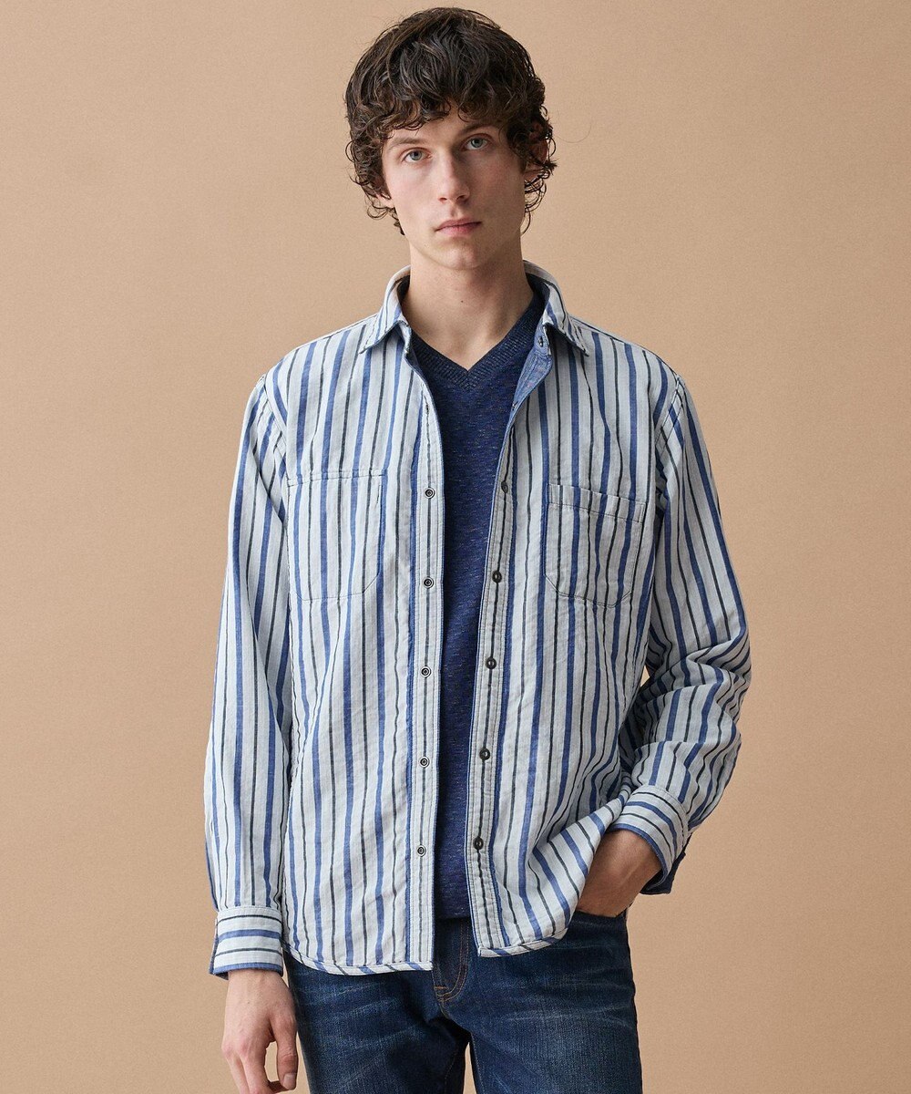 JOSEPH ABBOUD 【キングサイズ・2WAY】 リバーシブルシャツ 