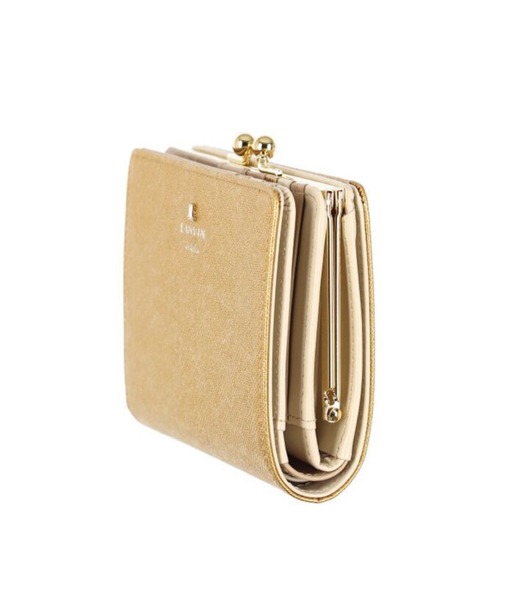 LANVIN en Bleu リュクサンブールブリエ 口金二つ折り財布 