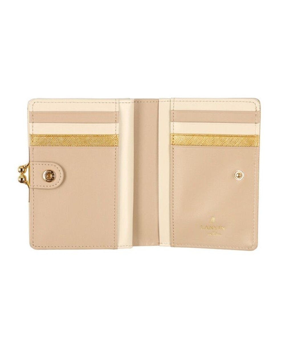 LANVIN en Bleu リュクサンブールブリエ 口金二つ折り財布 