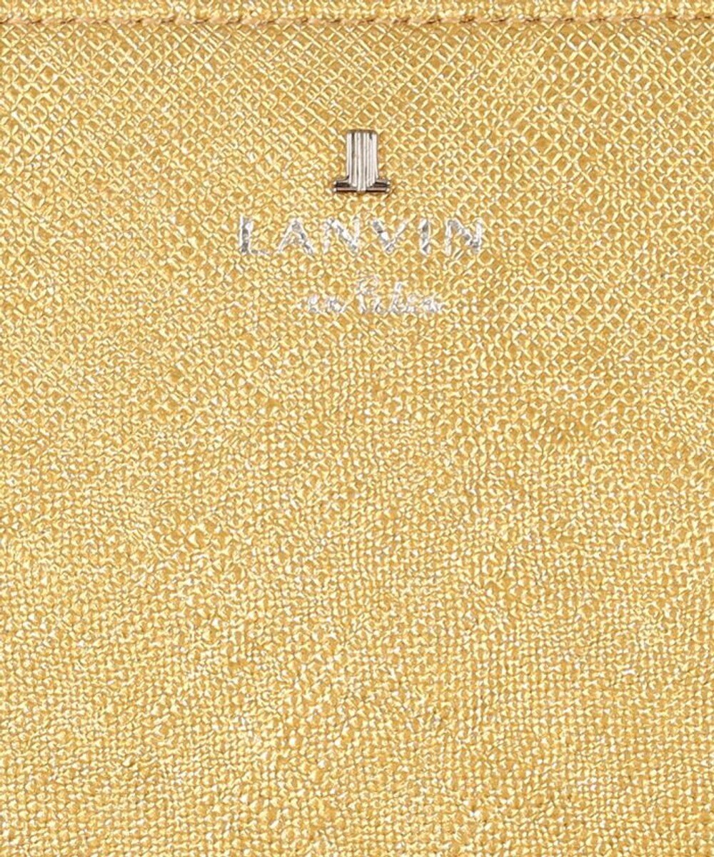 LANVIN en Bleu リュクサンブールブリエ 口金二つ折り財布 