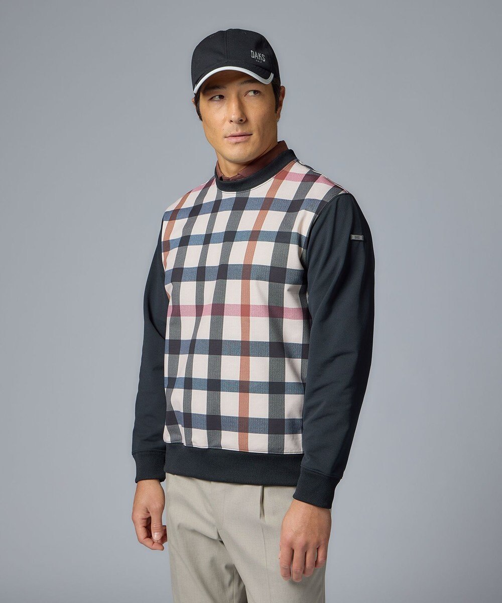 MEN】ハウスチェックミニ裏毛 トレーナー / DAKS GOLF | ファッション