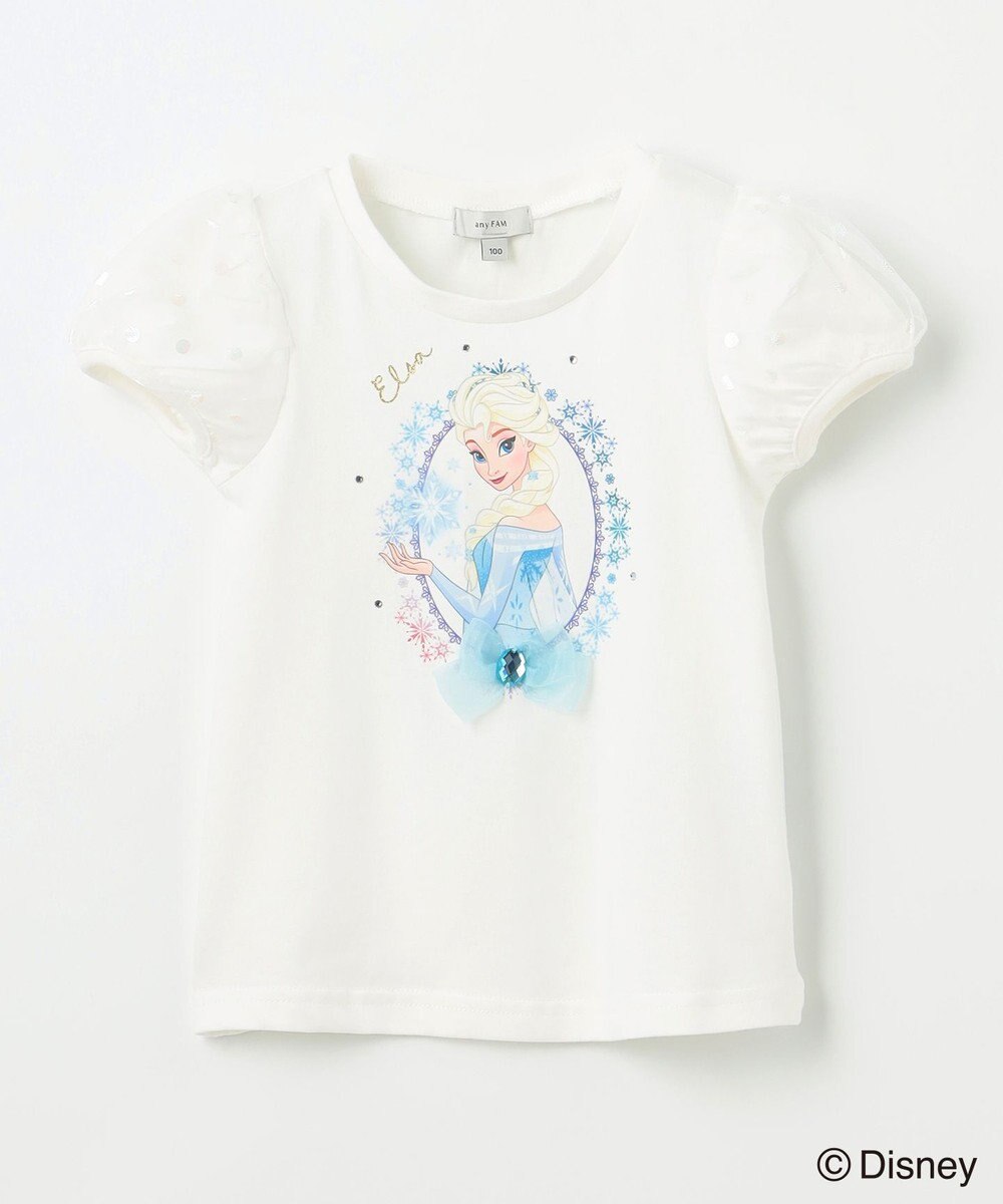 ANY KIDS 【ディズニープリンセス/フローズン】アート プリント Tシャツ 