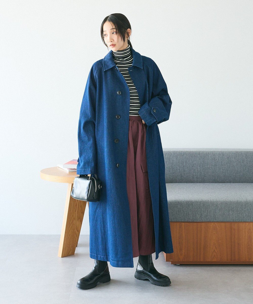 CRAFT STANDARD BOUTIQUE 洗える/とてもちリブタートルネックニットプルオーバー/24AW 