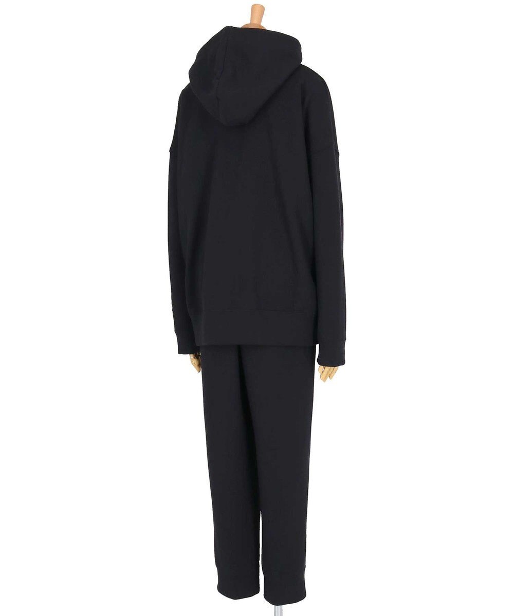 une nana cool 【綿混】あくびのお嬢さんのブークレー裏毛フーディー 