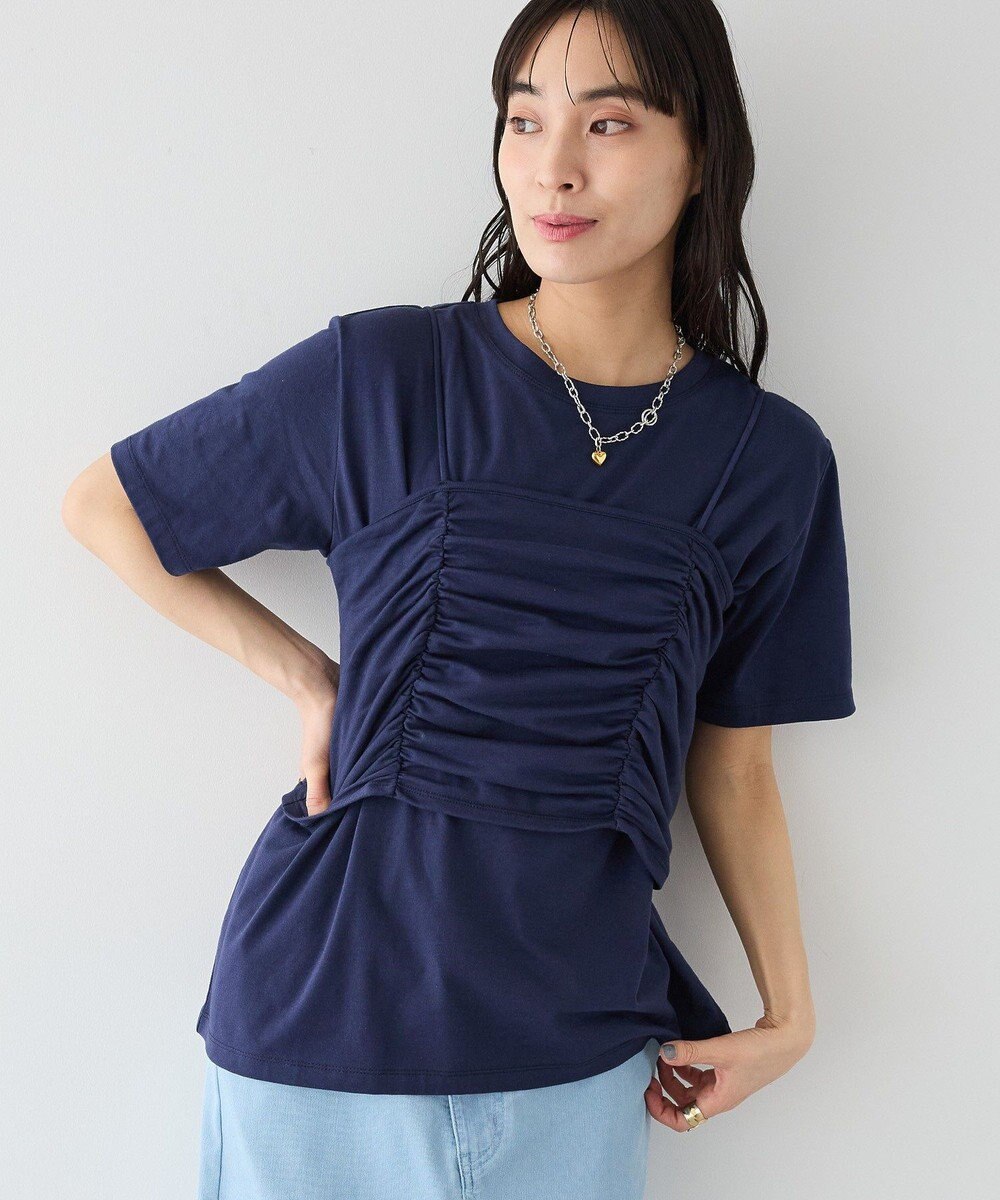 CRAFT STANDARD BOUTIQUE 2点セット ビスチェレイヤードプルオーバー 