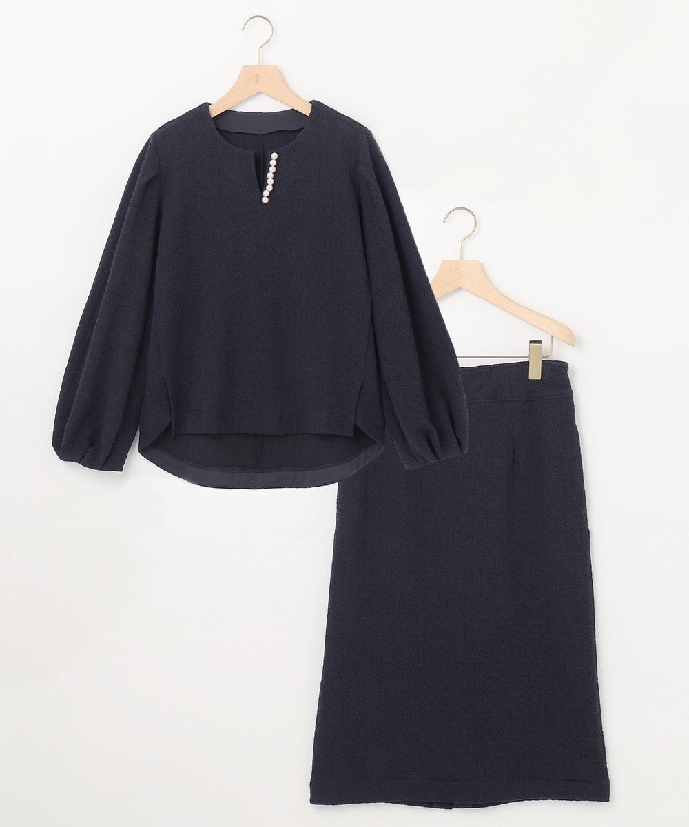 組曲 L 【WEB限定】ニュアンスジャガード セットアップ 