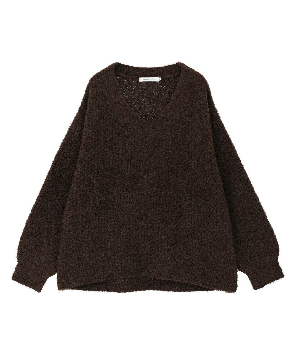 AMERICAN HOLIC ミニシャギーラメニットプルオーバー 