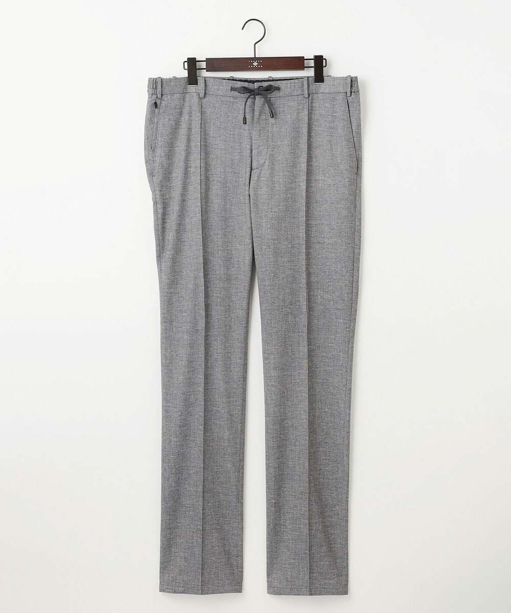 JOSEPH ABBOUD 【キングサイズ・ウエストも伸びる！/ストレッチ/弱撥水】フランネルジャージ コンフォートパンツ 