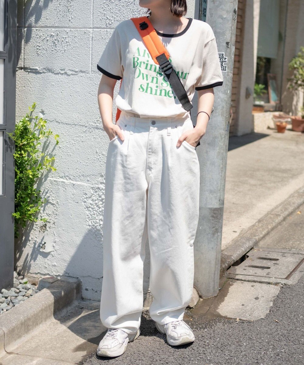 WEGO コードデザインワンショルダーバッグ 