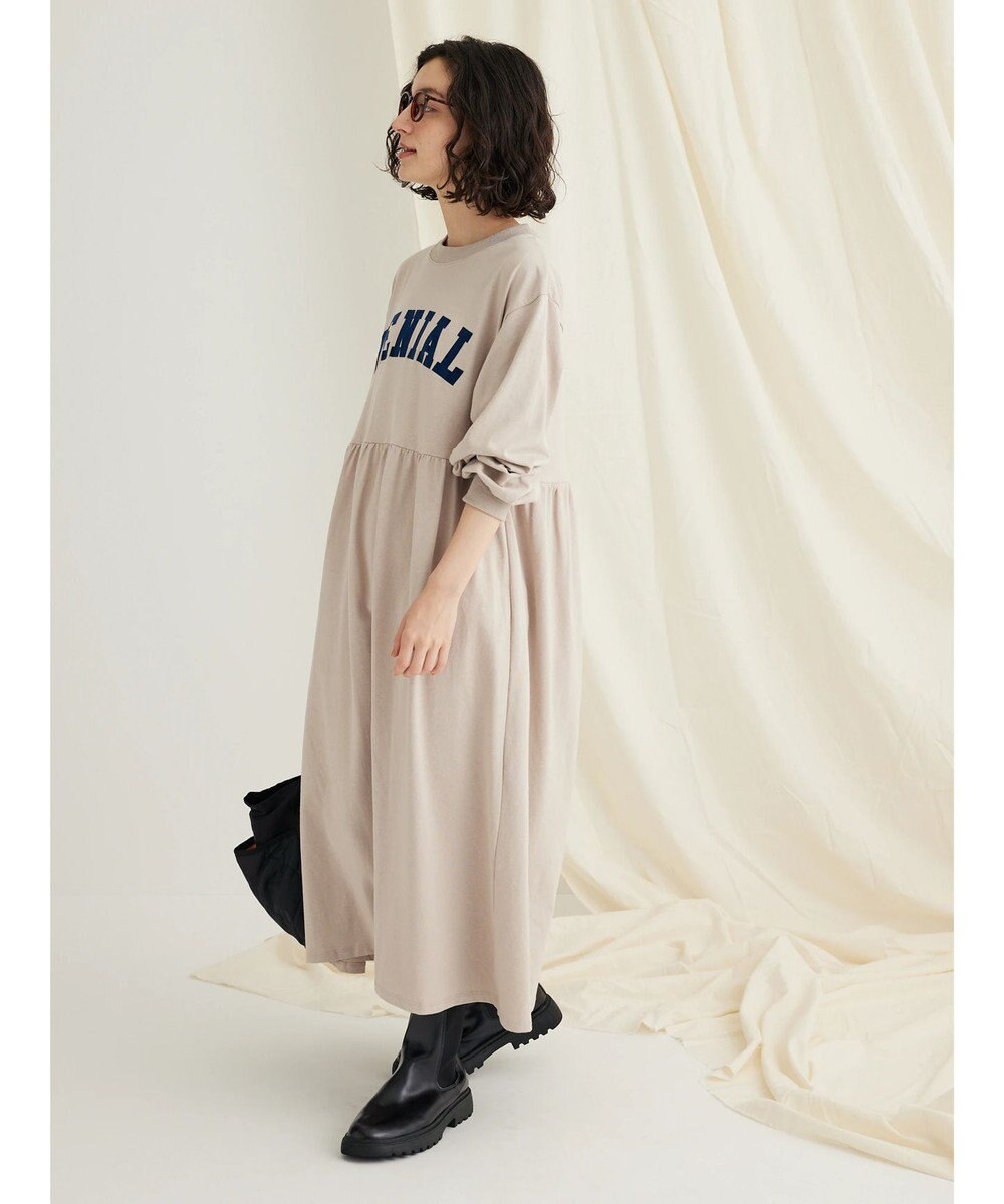 CRAFT STANDARD BOUTIQUE ウ゛ィンテージ風天竺　フロッキークラックＰＴ　ＯＰ　 