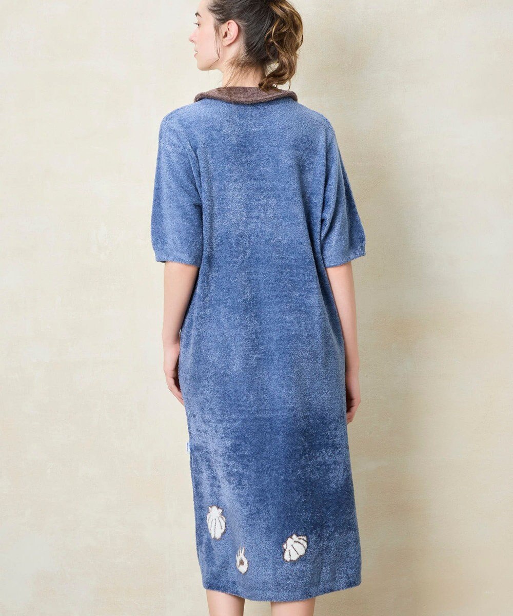 une nana cool 【ムーミン】MOOMIN × une nana ccol　なめらかふわふわワンピース 