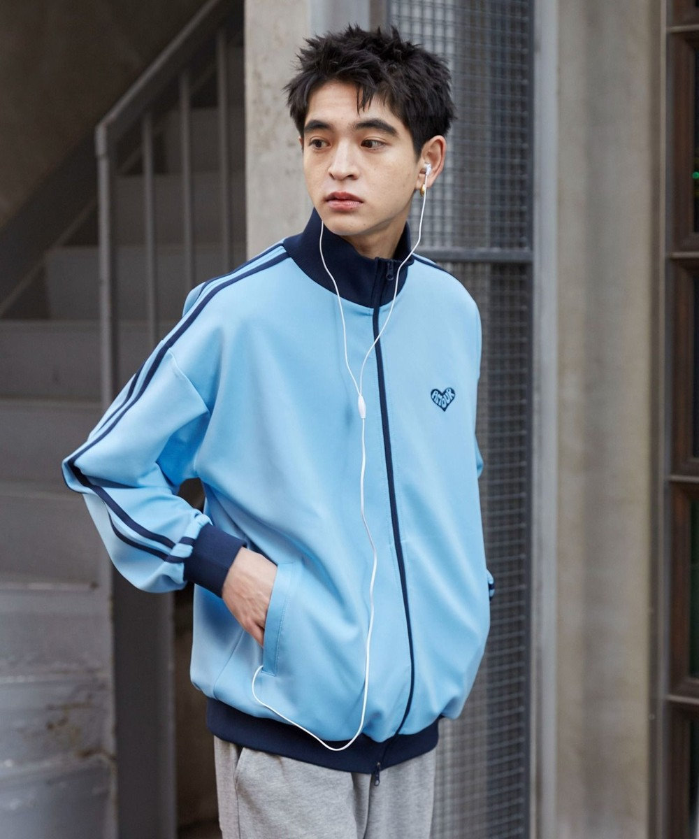 WEGO 【ユニセックス着用ITEM】ライントラックジャケット 