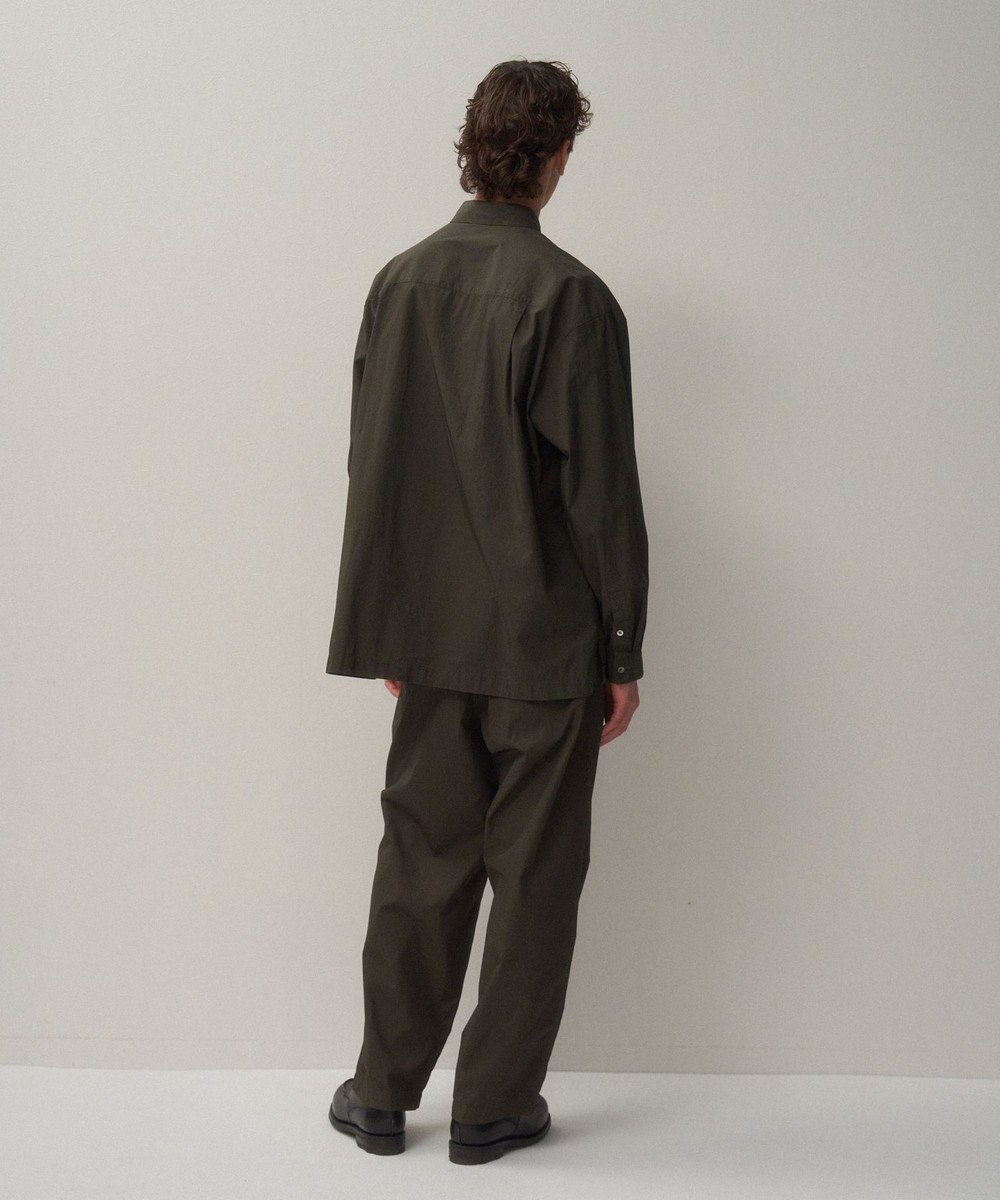 ATON SHRINK COTTON LAWN | ワイドシャツ - UNISEX 