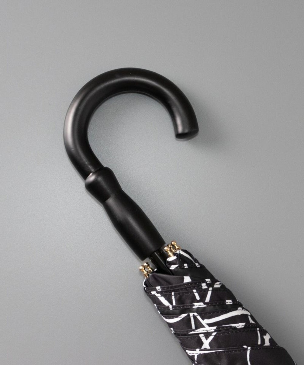 AURORA Beaurance ビューランス モノグラム柄 晴雨兼用傘 (トップフラット折傘) 