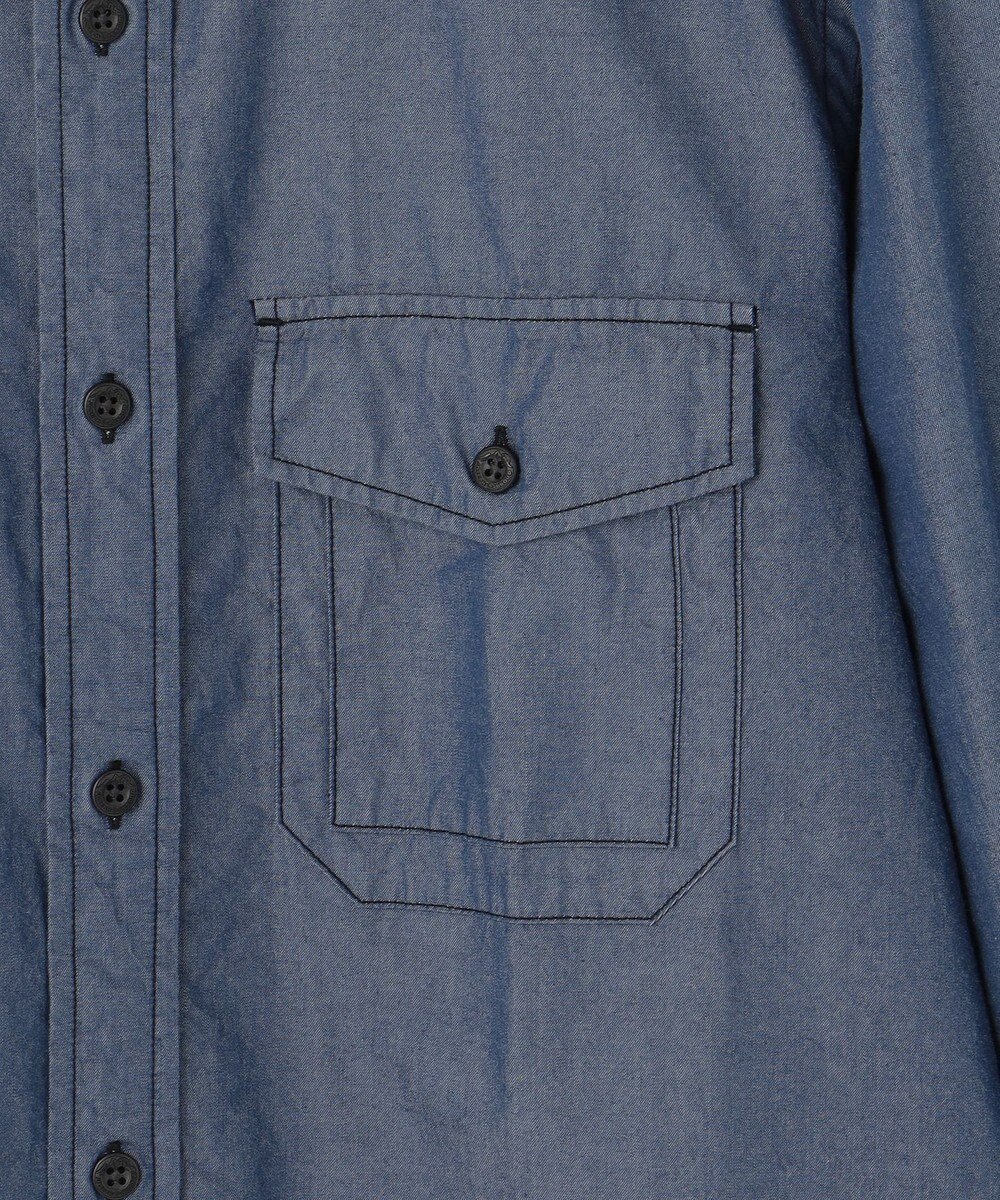 JOSEPH ABBOUD MOUNTAIN 【テーム・ヤルヴィコラボ・サスティナブル】コットンテンセルツイルバックプリント シャツ 