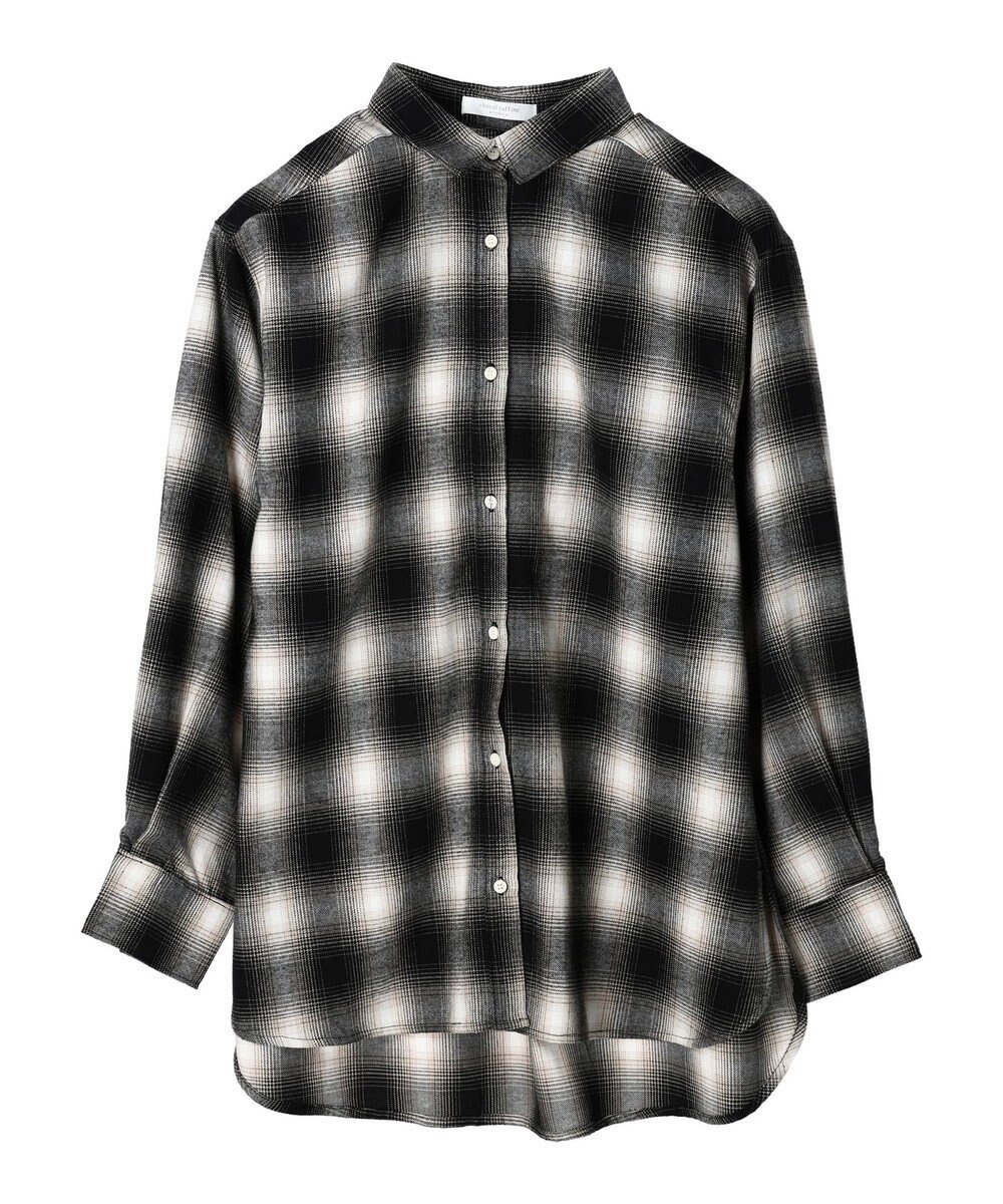 Green Parks ネルチェックシャツ 