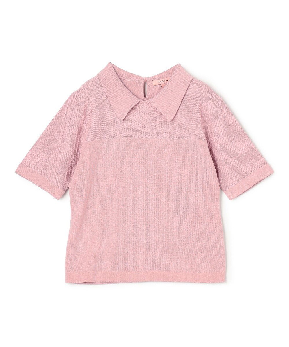 TOCCA HONEYCOMB MESH KNIT ニットトップス 