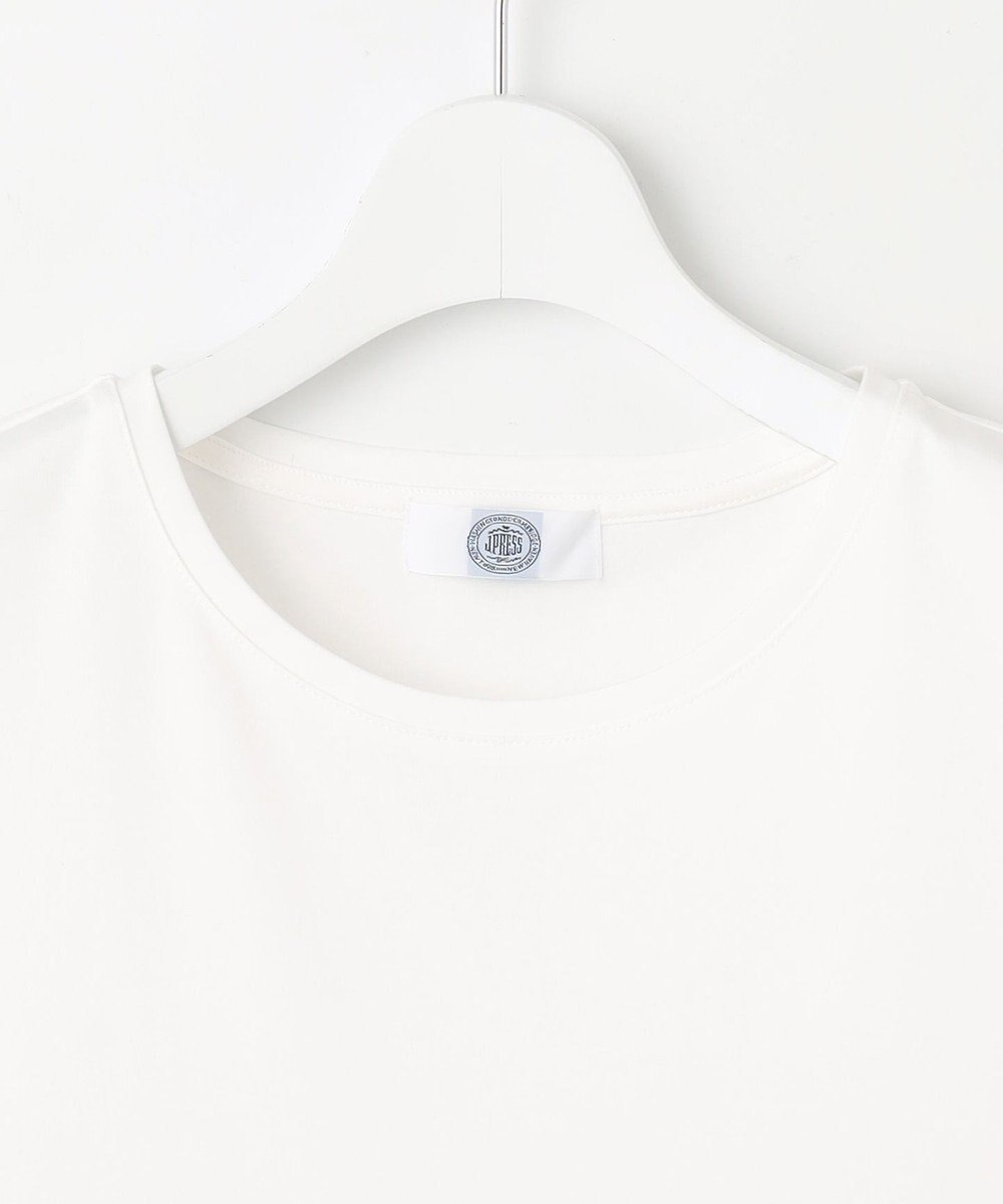 J.PRESS LADIES 【洗える】ノースリーブスムースジャージー フレア カットソー 