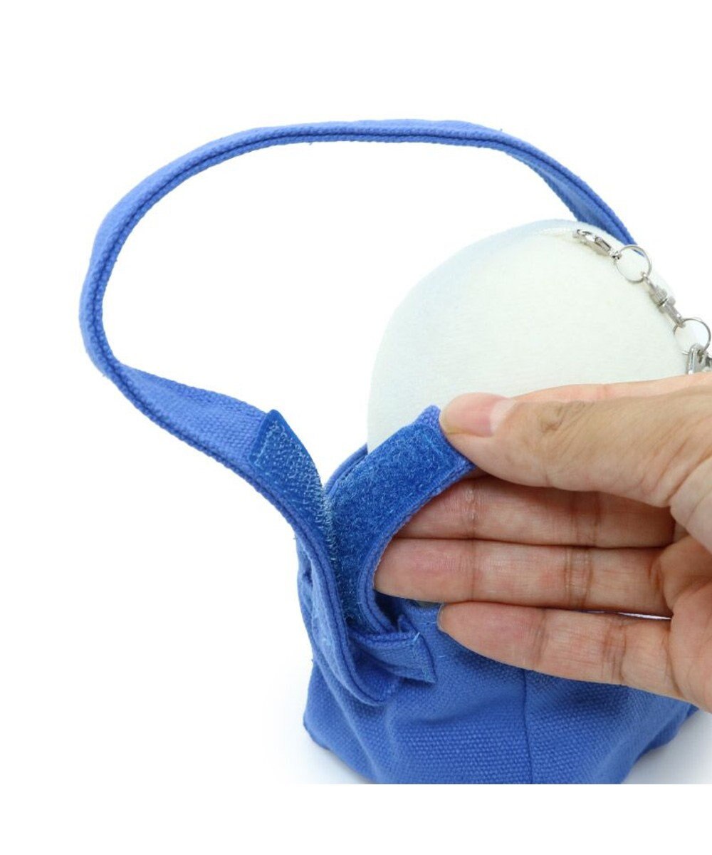 Mother garden しろたん ついてきちゃうマスコット用 ミニトートバッグ 《青色》 単品 