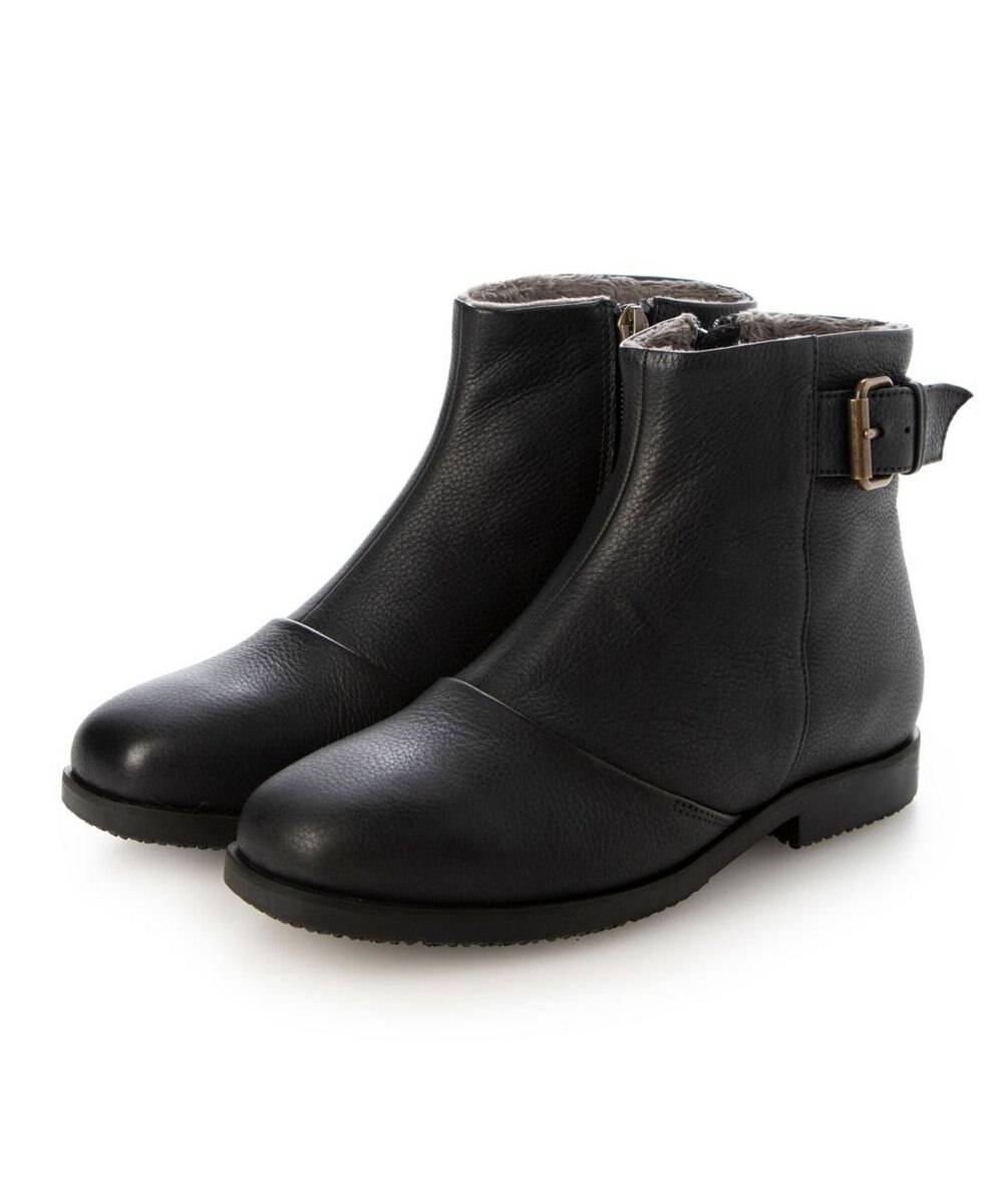 ing <ing>【WEB限定】ベルトデザインショートブーツ 