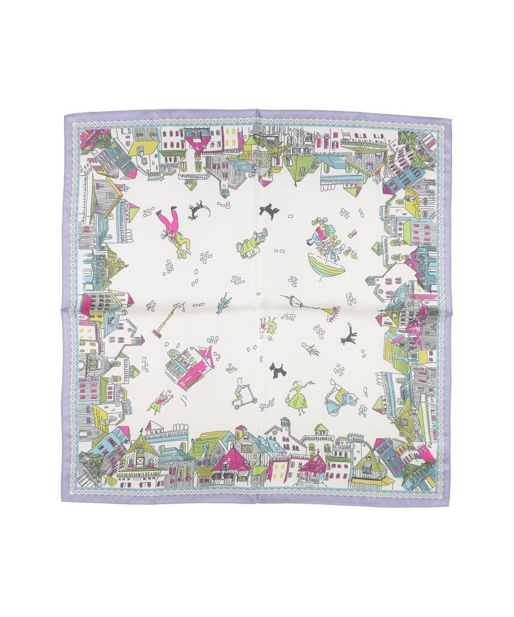 UNBILLION カシュネ cache nez / 横浜アーカイブツイルスカーフ「ヴィレッジ」 