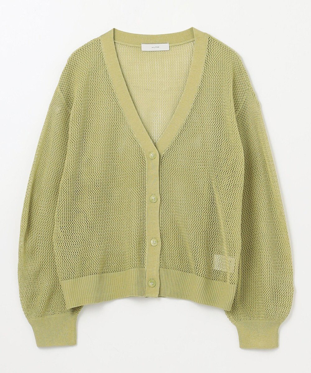 ANY メッシュカーディガン 
