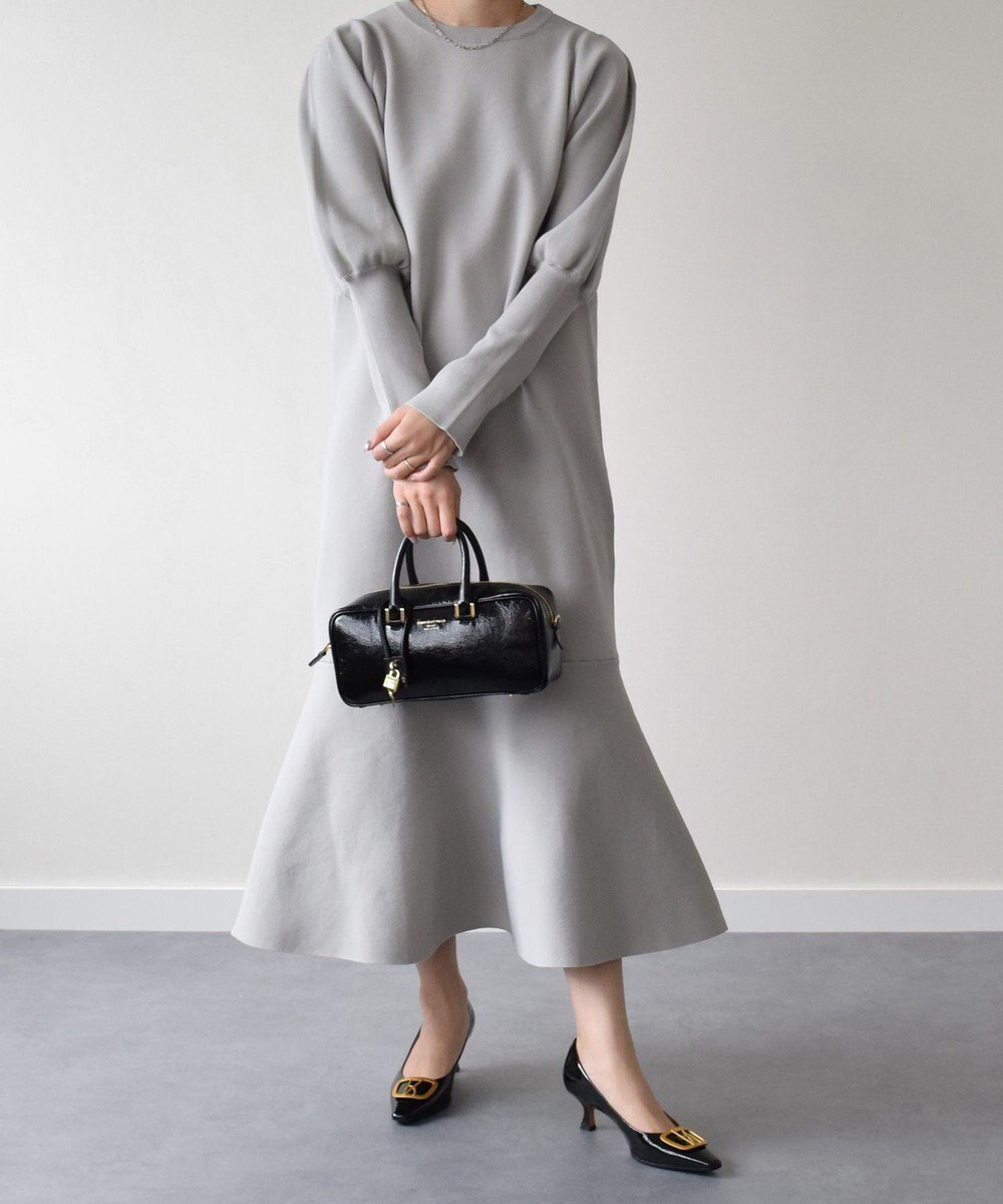 INTER-CHAUSSURES 【CHRISTIAN VILLA】レザーハンドルハンドバッグ 