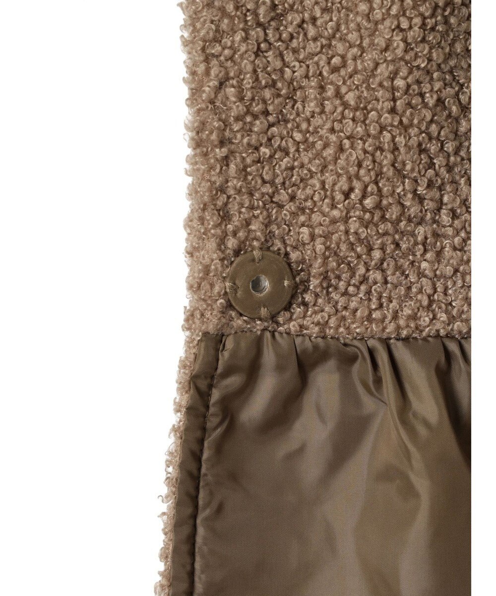 Green Parks フレア裏付きボアベスト 