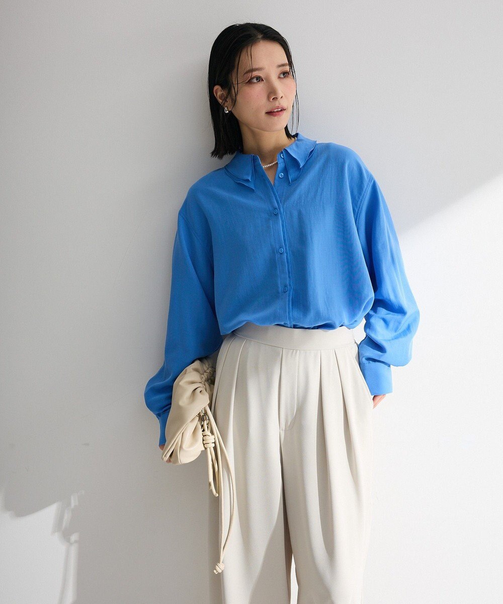 Green Parks レイヤード風ＢＩＧシャツ 