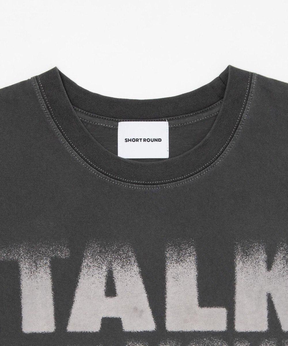 WEGO 【ユニセックス着用ITEM/MLサイズ展開】クロップドグラフィックT（SS） 