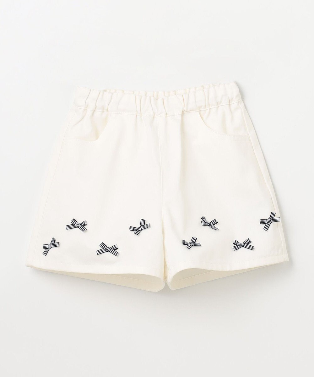 ANY KIDS ひんやりクール リボンショートパンツ 