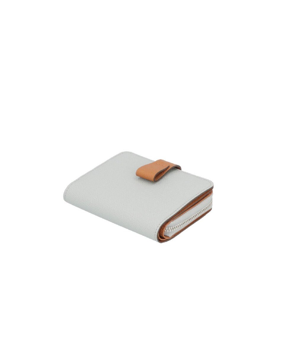 Atelier nuu 日本製 noble L字ファスナー二つ折りウォレット 