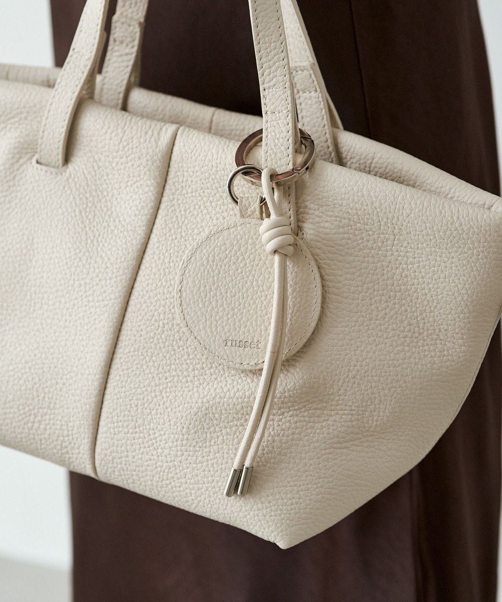 russet 【2025AW新作】ミラー付きレザーチャーム(Z-217) 