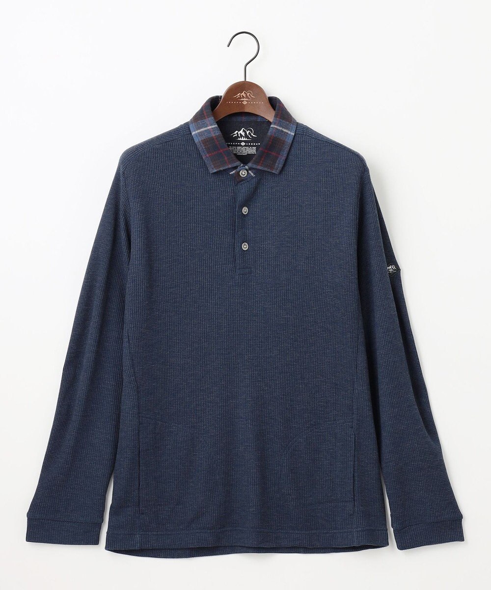 JOSEPH ABBOUD MOUNTAIN 【サスティナブル/吸水速乾】ドライミックスメリノポロ 