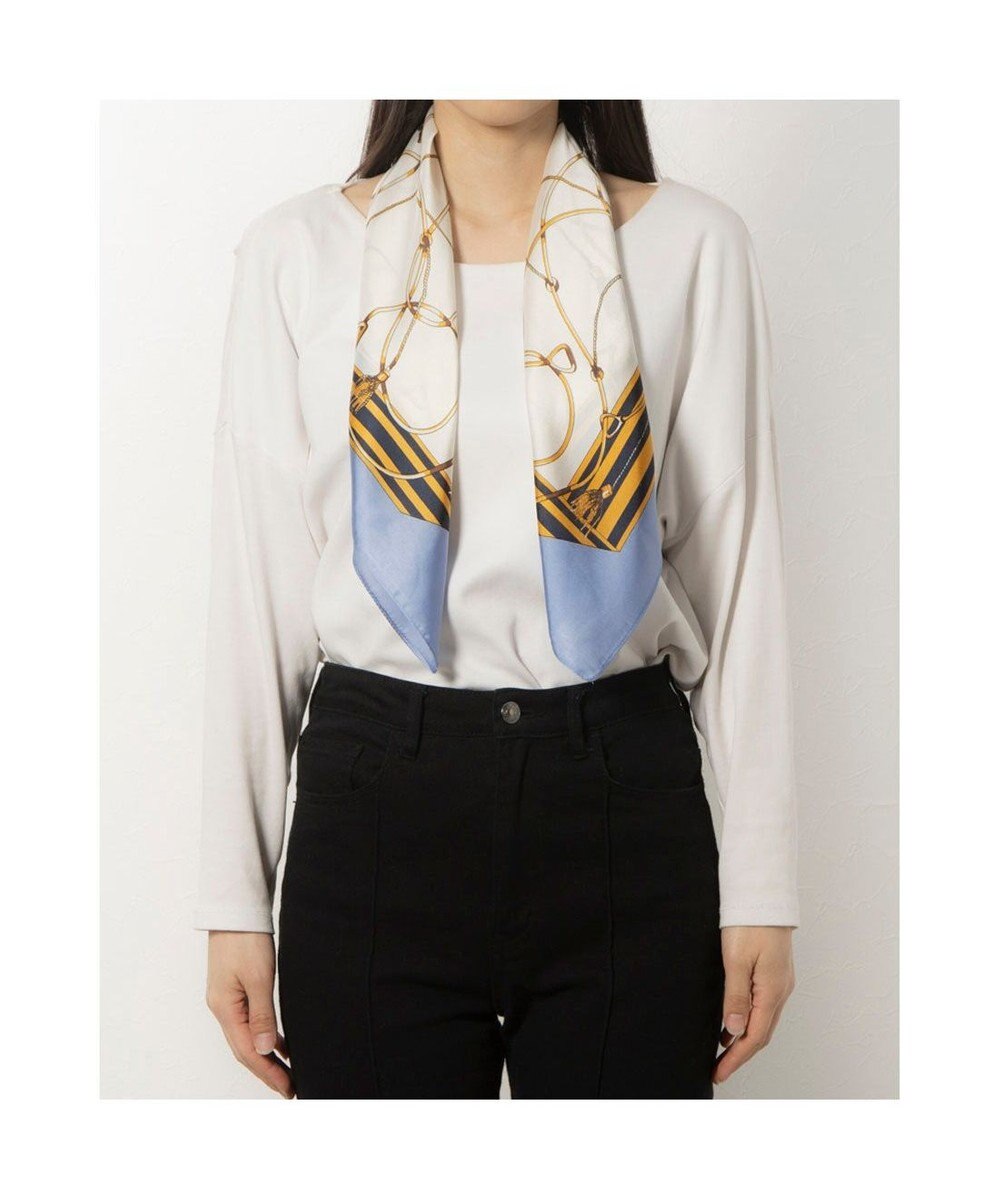 UNBILLION カシュネ cache nez / チェーン柄スカーフ 